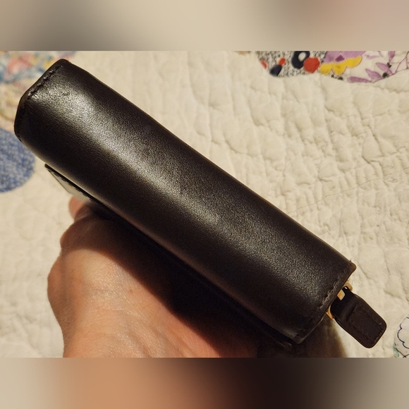 CELINE Logo Leather Trifold Wallet/9X2033 - Picture 3 of 15